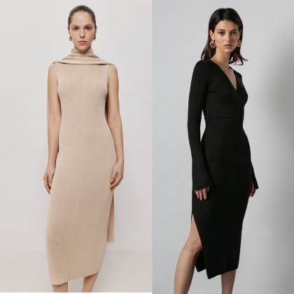 Как носить трикотаж и не выглядеть "по-домашнему"