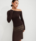Midi skirt Sila Pokolin chocolate