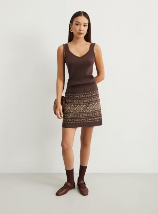 The skirt is the power of generations сhocolate