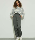 Gray sweatshirt "Khmarky" LU