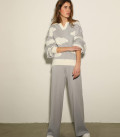 Gray sweatshirt "Khmarky" LU
