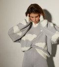 Gray sweatshirt "Khmarky" LU