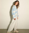 Blue sweatshirt "Khmarky" LU