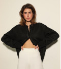 Milk trousers of a loose cut LU