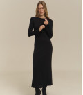 Dress "Syayvo" Midi Black LU