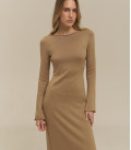 Dress "Syayvo" Midi Caramel LU