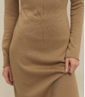 Dress "Syayvo" Midi Caramel LU