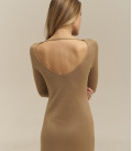 Dress "Syayvo" Midi Caramel LU