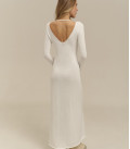 Dress "Syayvo" Midi Milk LU