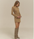 Dress "Syayvo" Mini caramel LU