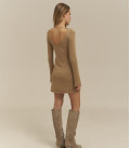 Dress "Syayvo" Mini caramel LU
