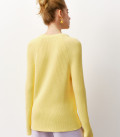 Jumper with slits on the shoulders Fantasy melon