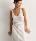 Sundress Mantra with drawstring milk