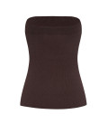 Топ бандо удлиненного кроя Mey шоколад