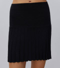 Юбка мини гофре Kamilla черная
