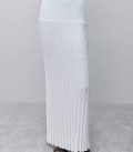 Юбка макси гофре Kamilla молоко