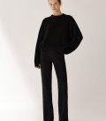 Свитер объемного кроя Comfort черный