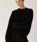 Свитер объемного кроя Comfort черный