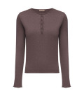 Jane set with flared trousers and jumper cappuccino