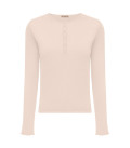 Jane set with flared trousers and jumper ivory