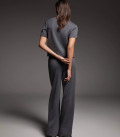 Jane-Moss trouser set with T-shirt graphite