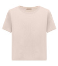 Jane-Moss trouser set with T-shirt ivory