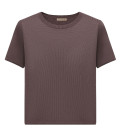 Jane-Moss trouser set with T-shirt cappuccino