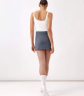 Linda tank top with contrast trim Milk