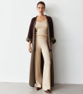 Tala straight-cut pants cream