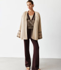 Tala straight-cut pants chocolate