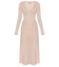 Dress with A-line skirt Stefania cream