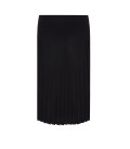 Mid-length pleated skirt Kamilla black