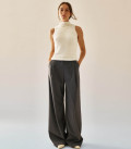Soft yarn top Eira milk