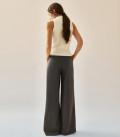 Soft yarn top Eira milk