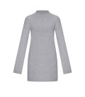 Lea soft warm yarn dress gray