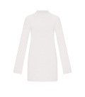 Lea soft warm yarn dress milk