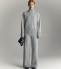 Vivienne-Nidea winter sweater and trousers set in grey