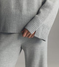 Vivienne-Nidea winter sweater and trousers set in grey