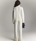 Vivienne-Nidea winter sweater and trousers set in milk