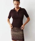 The skirt is the power of generations сhocolate