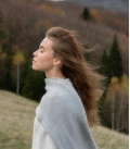 Sweater with cuffs Nidea light beige