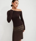 Midi skirt Sila Pokolin chocolate