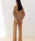 Straight-fit trousers Adaline caramel