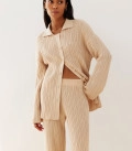 Straight-fit trousers Adaline cream