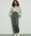 Gray sweatshirt "Khmarky" LU