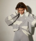 Gray sweatshirt "Khmarky" LU