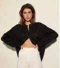 Milk trousers of a loose cut LU