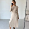 Ажурное платье с открытой спиной жемчужное LU
