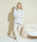 Gray hoodie “LU” LU