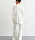 Pants straight from thick jersey milk
